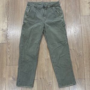 American Eagle Outfitters Cargo Pants in Olive